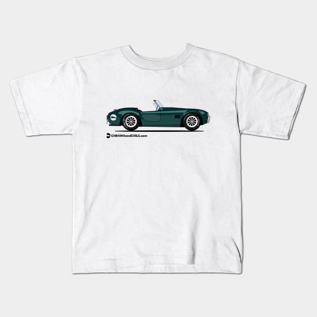 67 Cobra Sports Car Kids T-Shirt by CC I Design